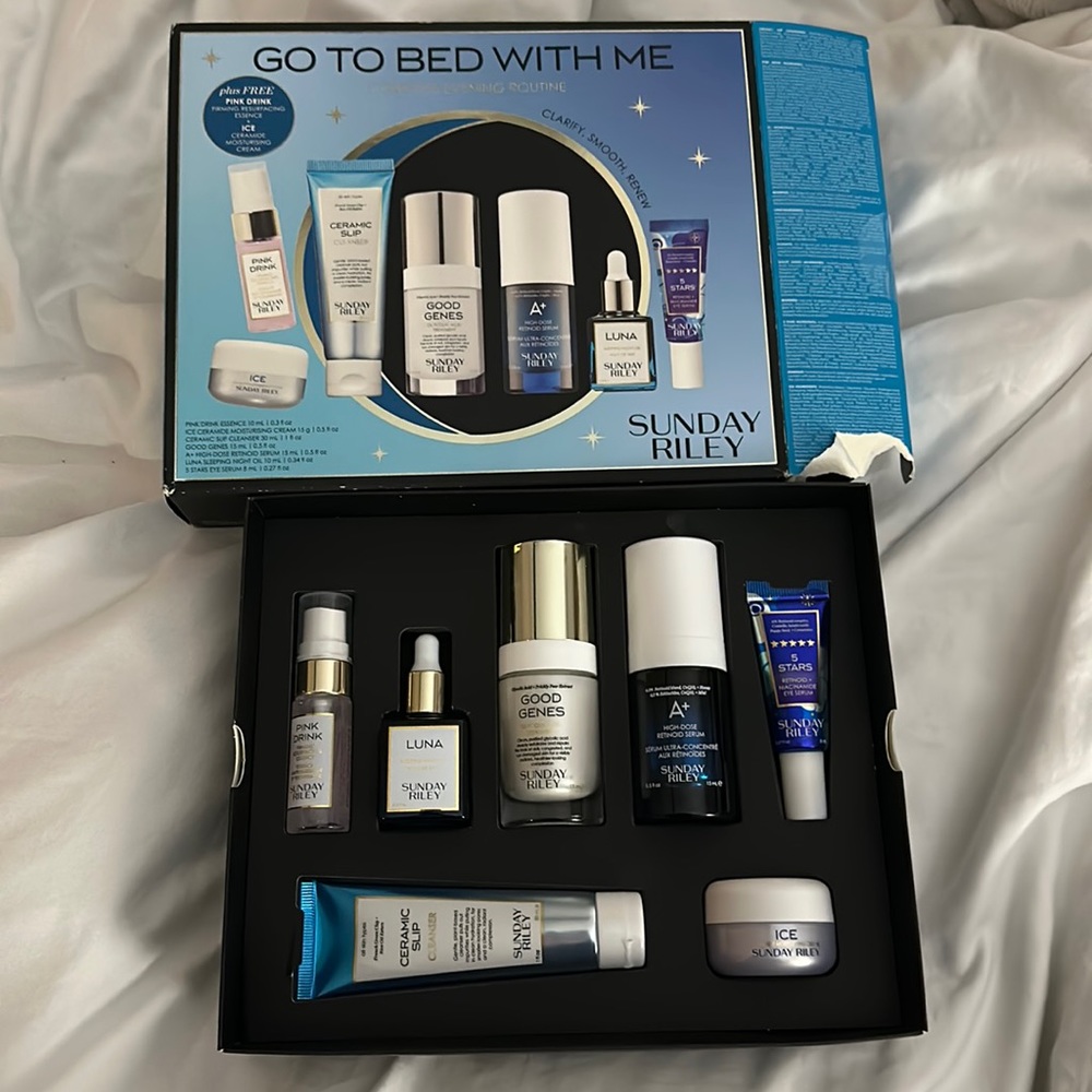 Sunday Riley go to bed with me kit